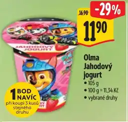 Albert OLMA Jahodový jogurt nabídka
