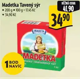 Albert MADETA Madetka Tavený sýr nabídka