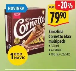 Albert Zmrzlina Cornetto Max multipack nabídka