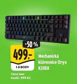 Albert Mechanická klávesnice Oryx K310X nabídka