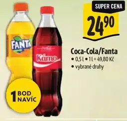 Albert Coca-Cola/Fanta nabídka