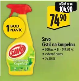Albert SAVO Čistič na koupelnu nabídka