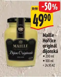 Albert Maille Hořčice originál dijonská nabídka