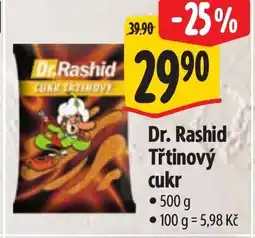 Albert Dr. Rashid Třtinový cukr nabídka