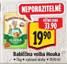 Albert Babiččina volba Mouka nabídka