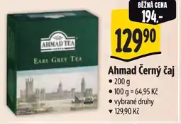 Albert Ahmad Černý čaj nabídka