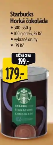 Albert Starbucks Horká čokoláda nabídka