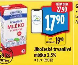 Albert Trvanlivé mléko 3,5% nabídka