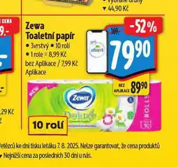 Albert Zewa deluxe toaletní papír nabídka