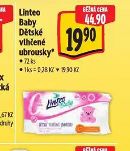 Albert Linteo baby dětské vlhčené ubrousky nabídka