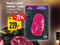 Albert Hovězí vysoká roštěná - steak nabídka