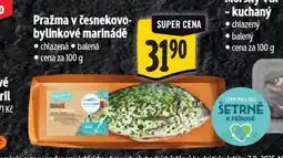Albert Pražma v bylinkovo-česnekové marinádě nabídka