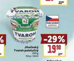 Billa Jihočeský tvaroh polotučný nabídka