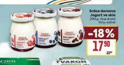 Billa Jogurt ve skle nabídka