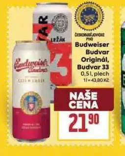 Billa Pivo budvar 33 nabídka