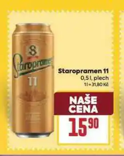 Billa Pivo staropramen 11 nabídka