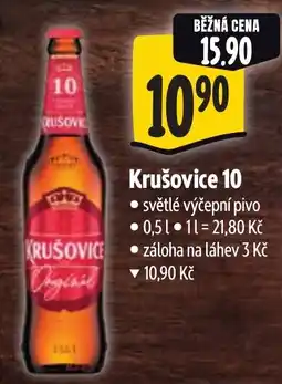 Albert Krušovice 10 nabídka