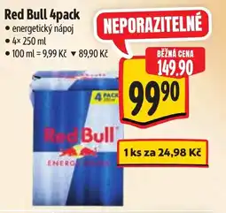 Albert Red Bull 4pack nabídka