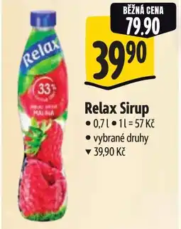 Albert Relax Sirup nabídka