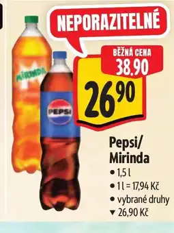Albert Pepsi/ Mirinda nabídka