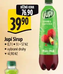 Albert Jupí Sirup nabídka