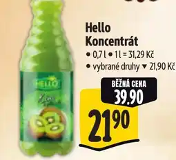 Albert HELLO Koncentrát nabídka