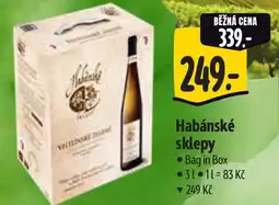 Albert Habánské sklepy nabídka