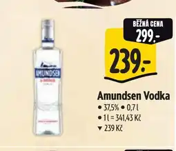 Albert Amundsen Vodka nabídka
