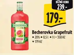 Albert Becherovka Grapefruit nabídka