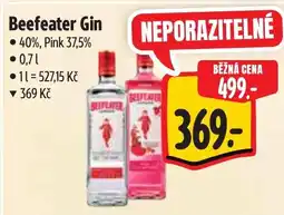 Albert Beefeater Gin nabídka
