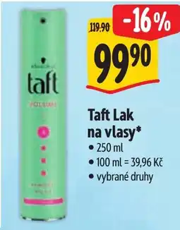 Albert Taft Lak na vlasy nabídka