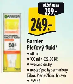 Albert GARNIER Pleťový fluid nabídka