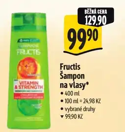 Albert Fructis Šampon na vlasy nabídka