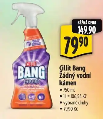 Albert Cillit Bang Žádný vodní kámen nabídka