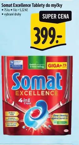 Albert Somat Excellence Tablety do myčky nabídka