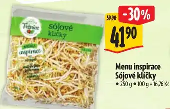 Albert Menu inspirace Sójové klíčky nabídka