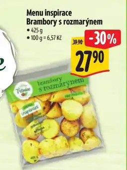 Albert Menu inspirace Brambory s rozmarýnem nabídka