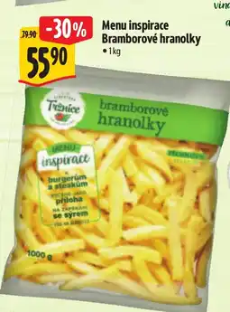 Albert Menu inspirace Bramborové hranolky nabídka