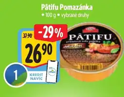 Albert Pâtifu Pomazánka nabídka