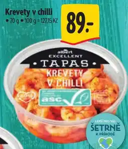 Albert Krevety v chilli nabídka
