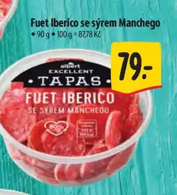 Albert Fuet Iberico se sýrem Manchego nabídka