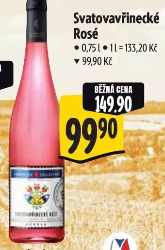 Albert Svatovavřinecké Rosé nabídka