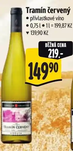 Albert Tramín červený nabídka