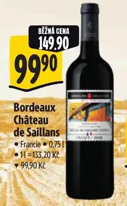 Albert Bordeaux Château de Saillans nabídka