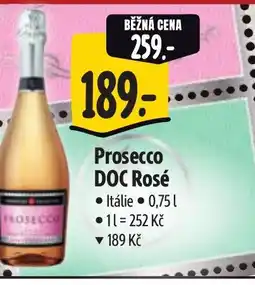 Albert Prosecco DOC Rosé nabídka