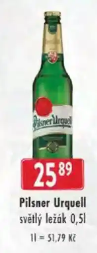 Astur&Qanto Pilsner Urquell nabídka