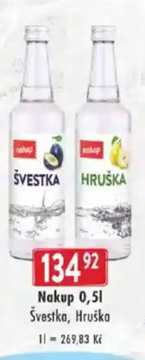 Astur&Qanto Nakup Švestka, Hruška nabídka