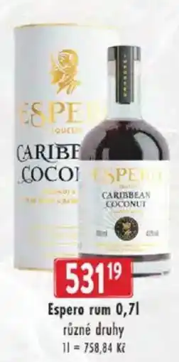 Astur&Qanto Espero rum nabídka