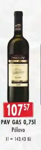 Astur&Qanto PAV Gas nabídka