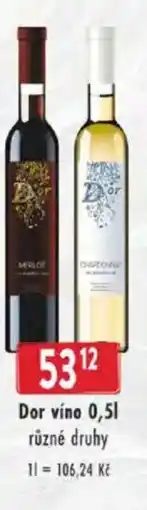 Astur&Qanto Dor víno nabídka